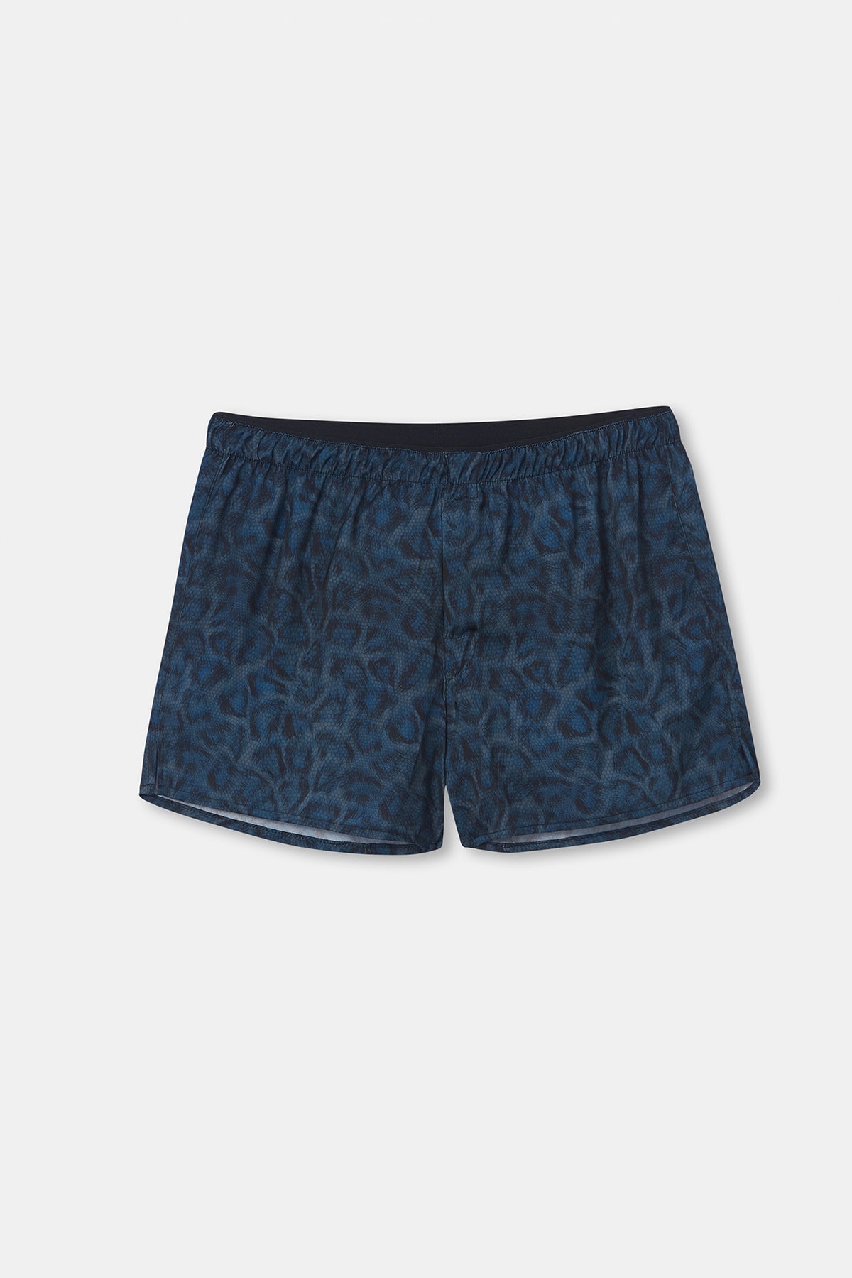 Yeşil D-Men Desenli Saten Boxer