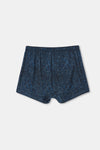 Yeşil D-Men Desenli Saten Boxer