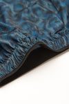 Yeşil D-Men Desenli Saten Boxer