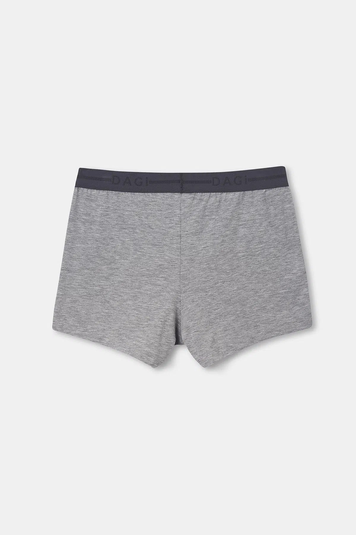 Gri Melanj D-Men Compact Penye Spor Form Boxer