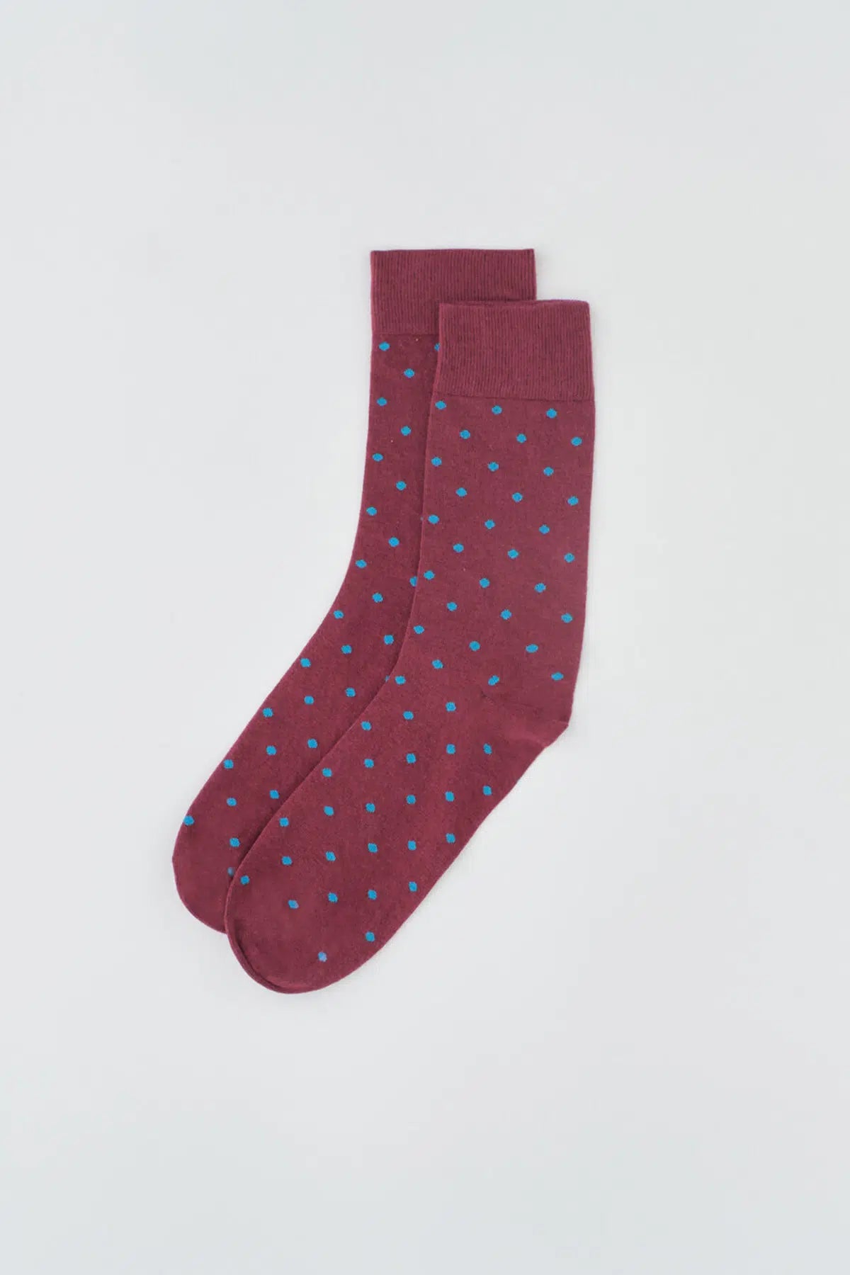 Koyu Bordo Çorap