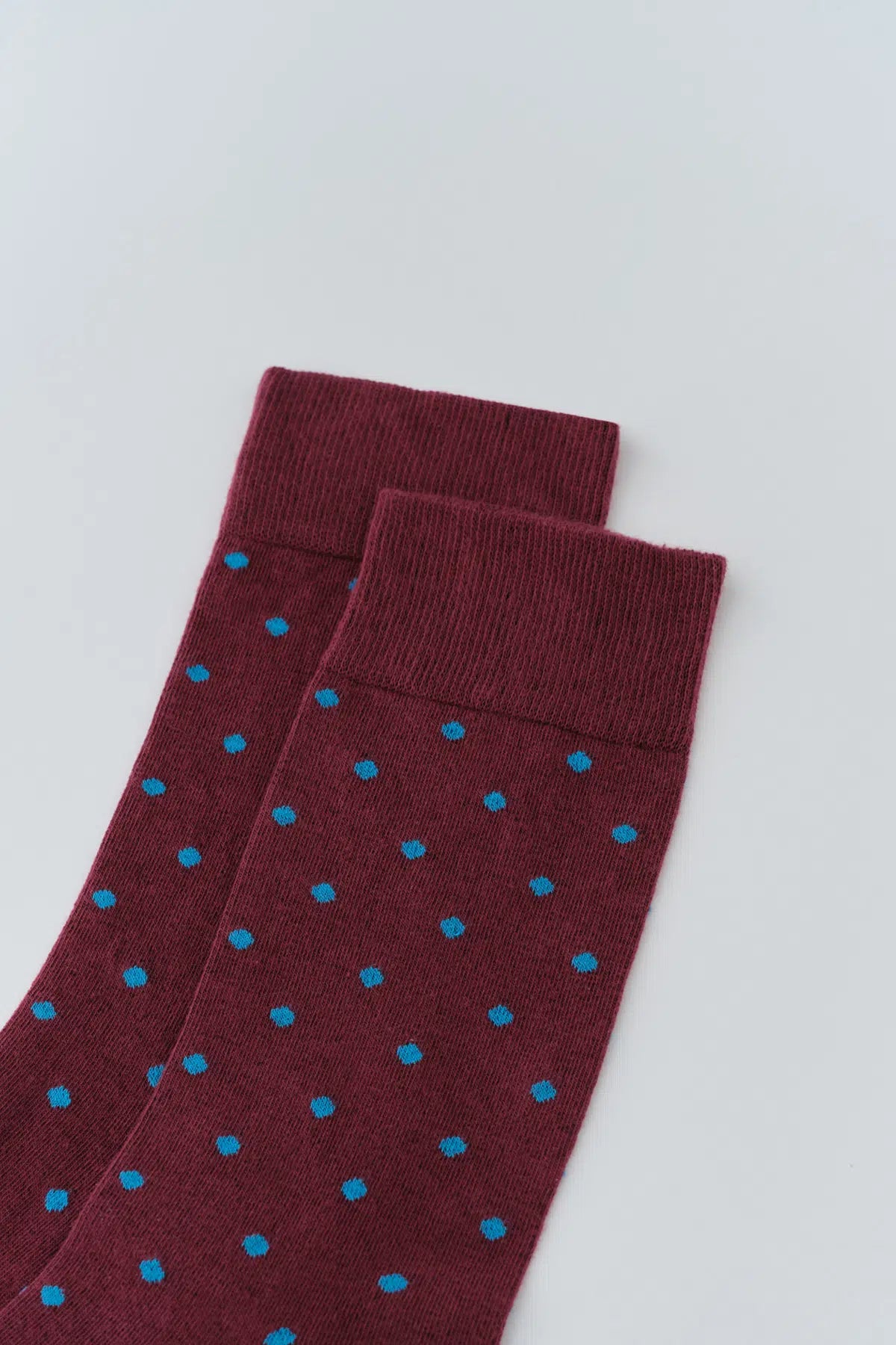 Koyu Bordo Çorap