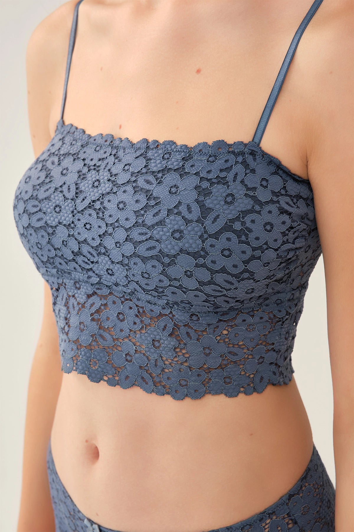 Petrol Balensiz Straplez Büstiyer Sütyen