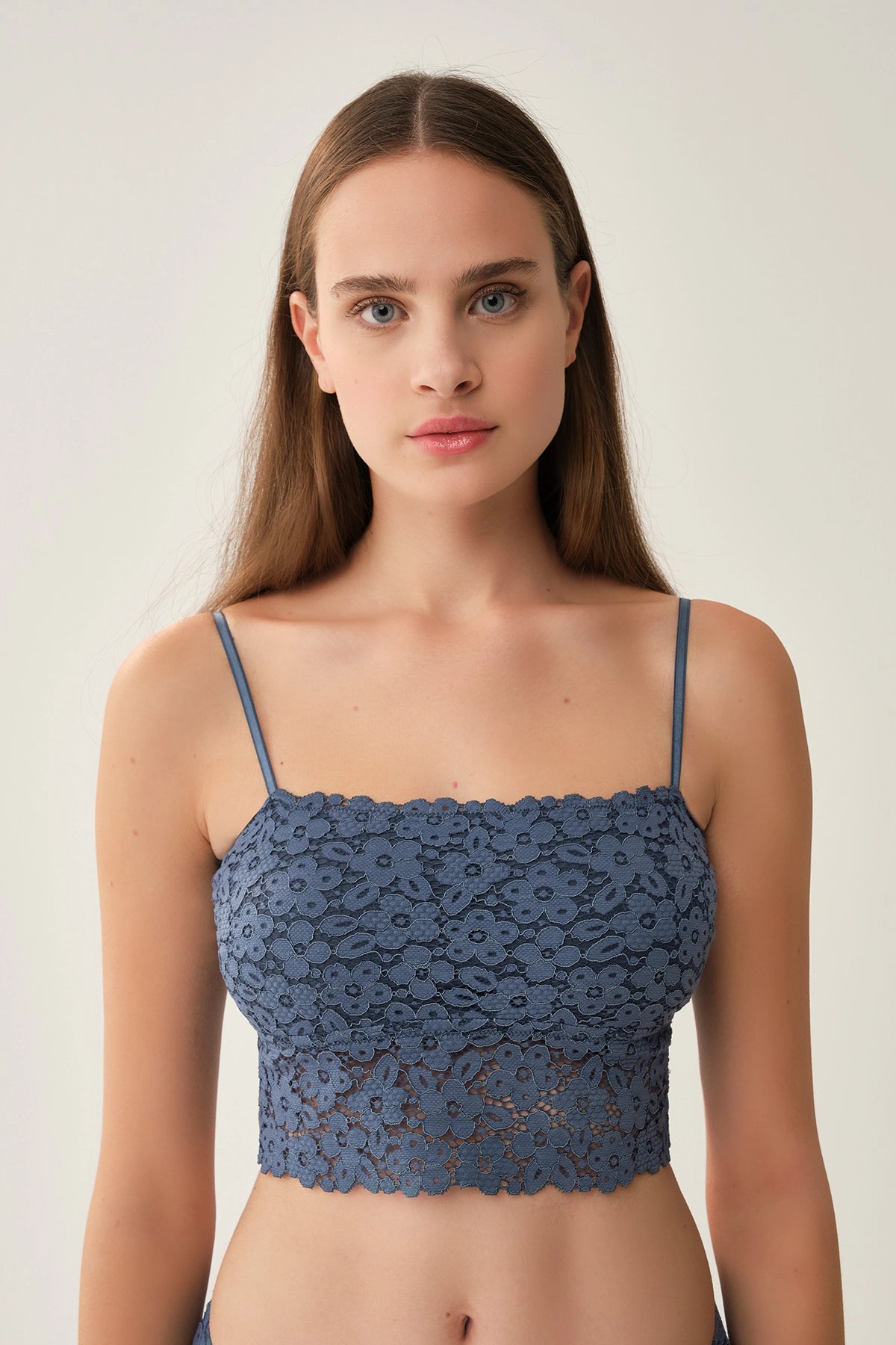 Petrol Balensiz Straplez Büstiyer Sütyen