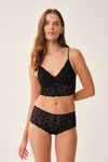 Siyah Üçgen Bralet Sütyen