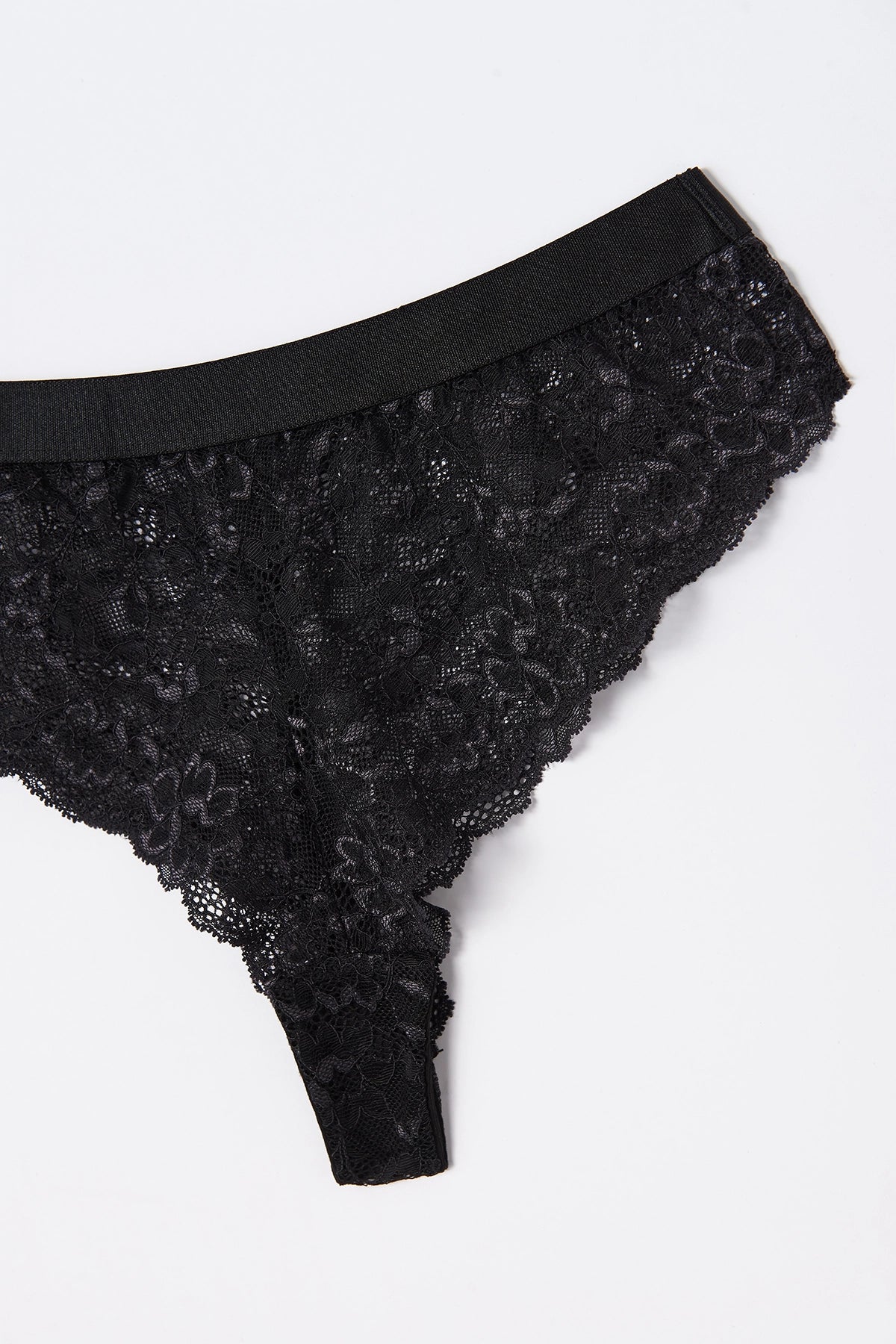 Siyah Dantelli Brazilian