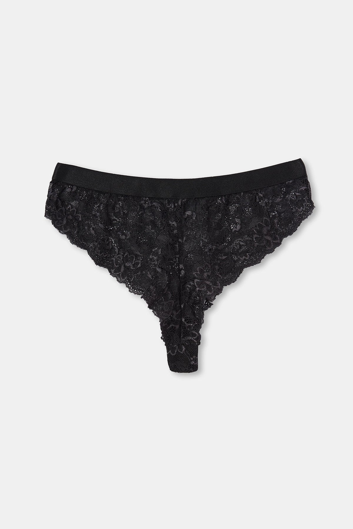 Siyah Dantelli Brazilian