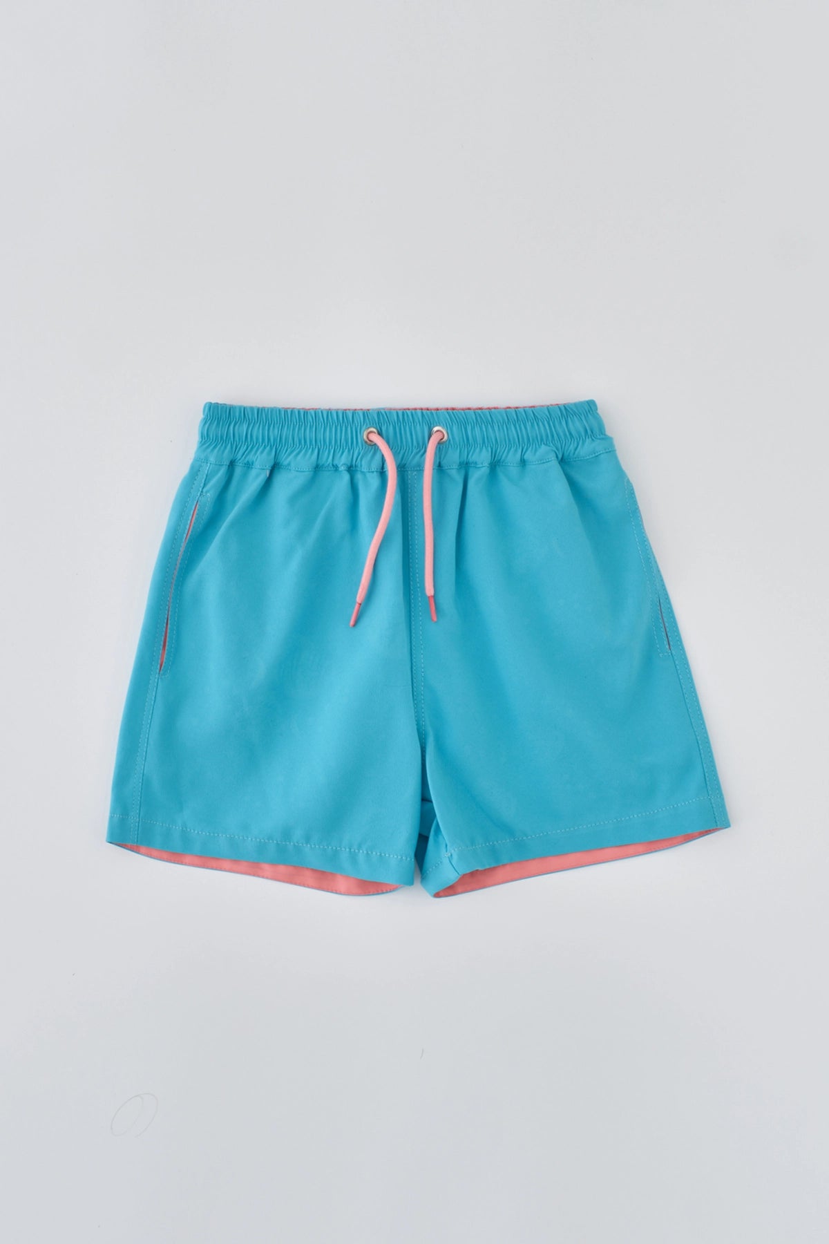 Turkuaz - Somon Micro Kısa Magıc Şort ( Balık Des. )