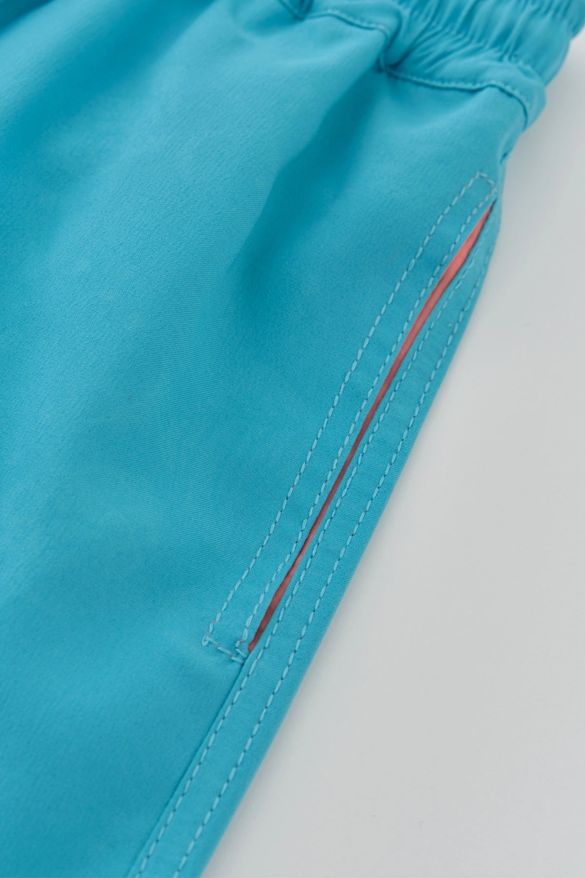 Turkuaz - Somon Micro Kısa Magıc Şort ( Balık Des. )