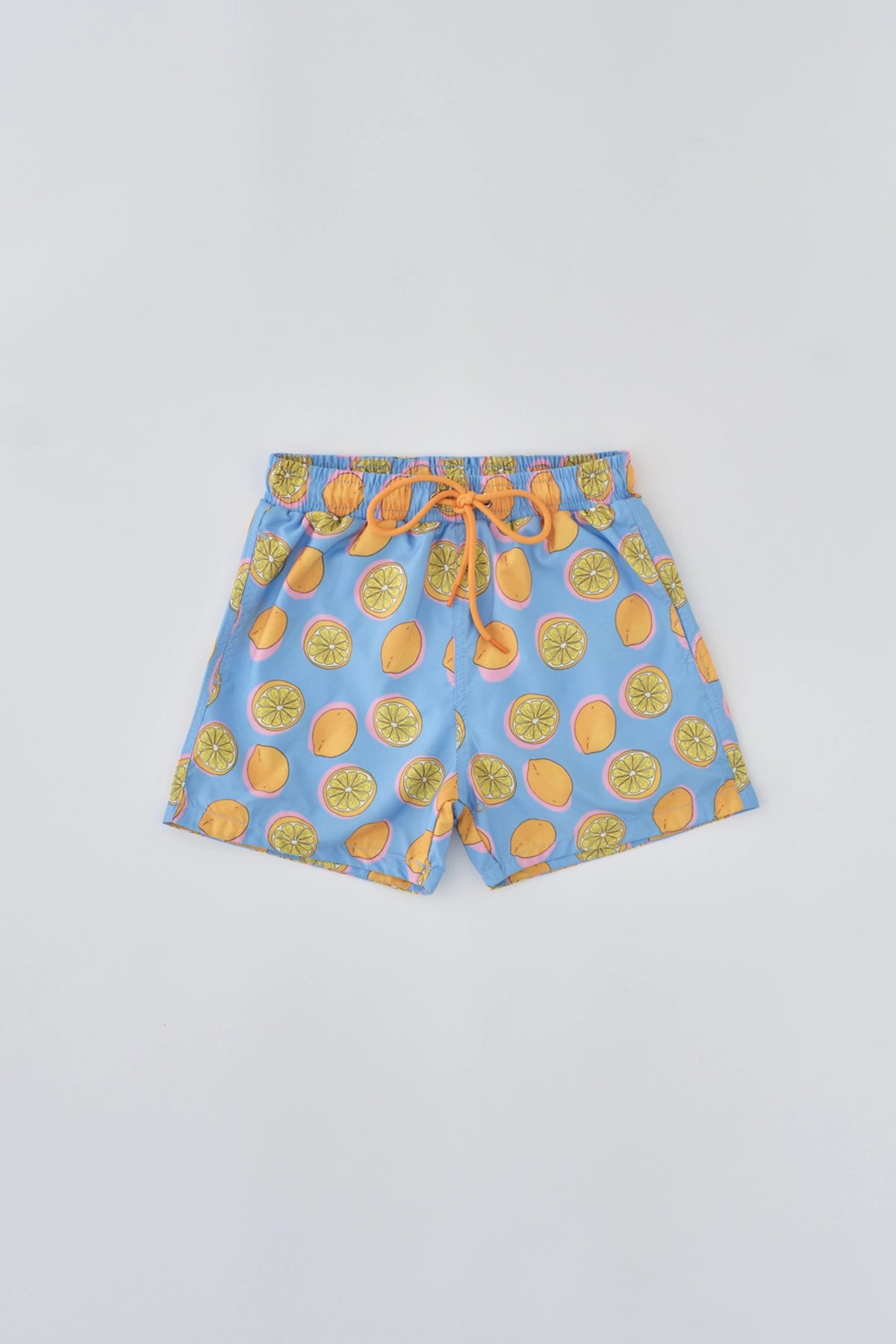 Açıkmavi Micro Erkek Çocuk Limon Des. Şort