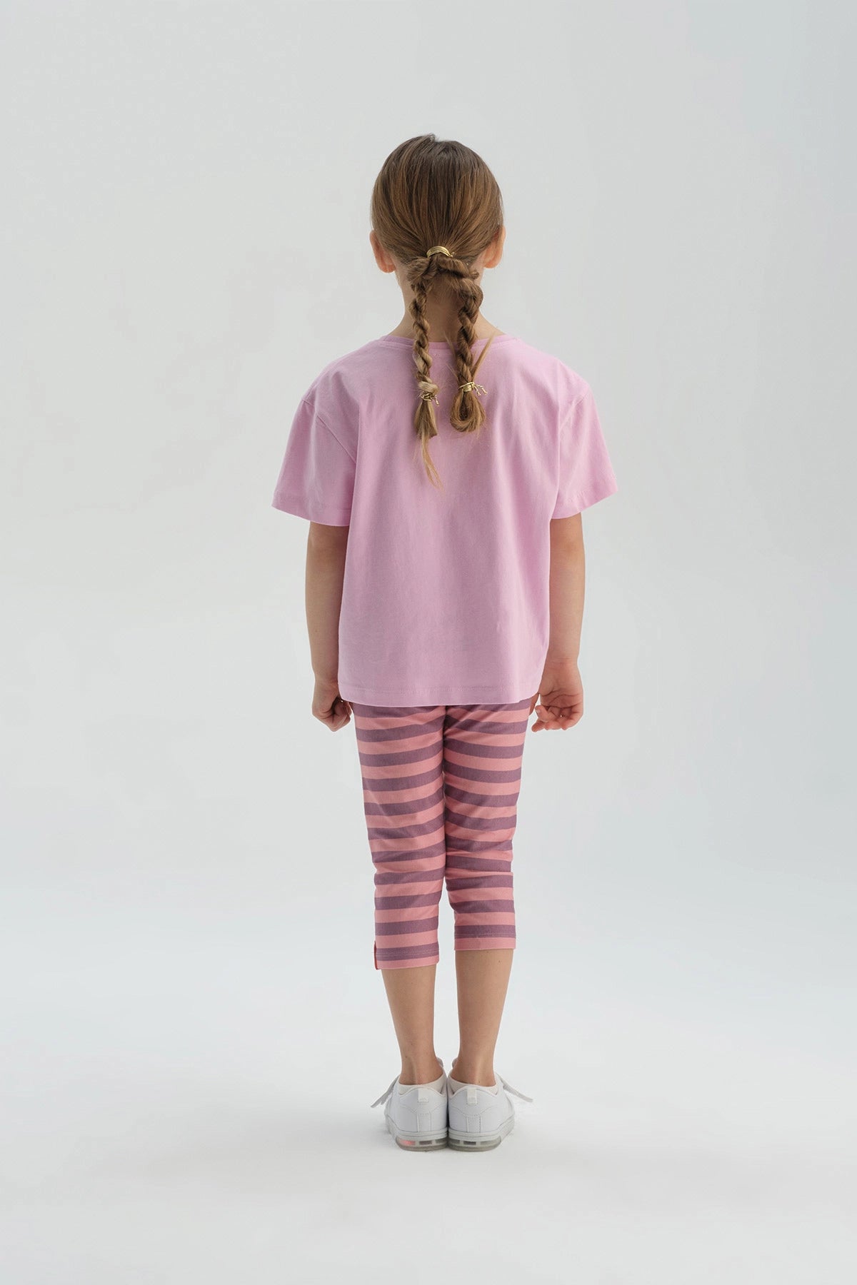 Pembe Pamuklu T-Shirt