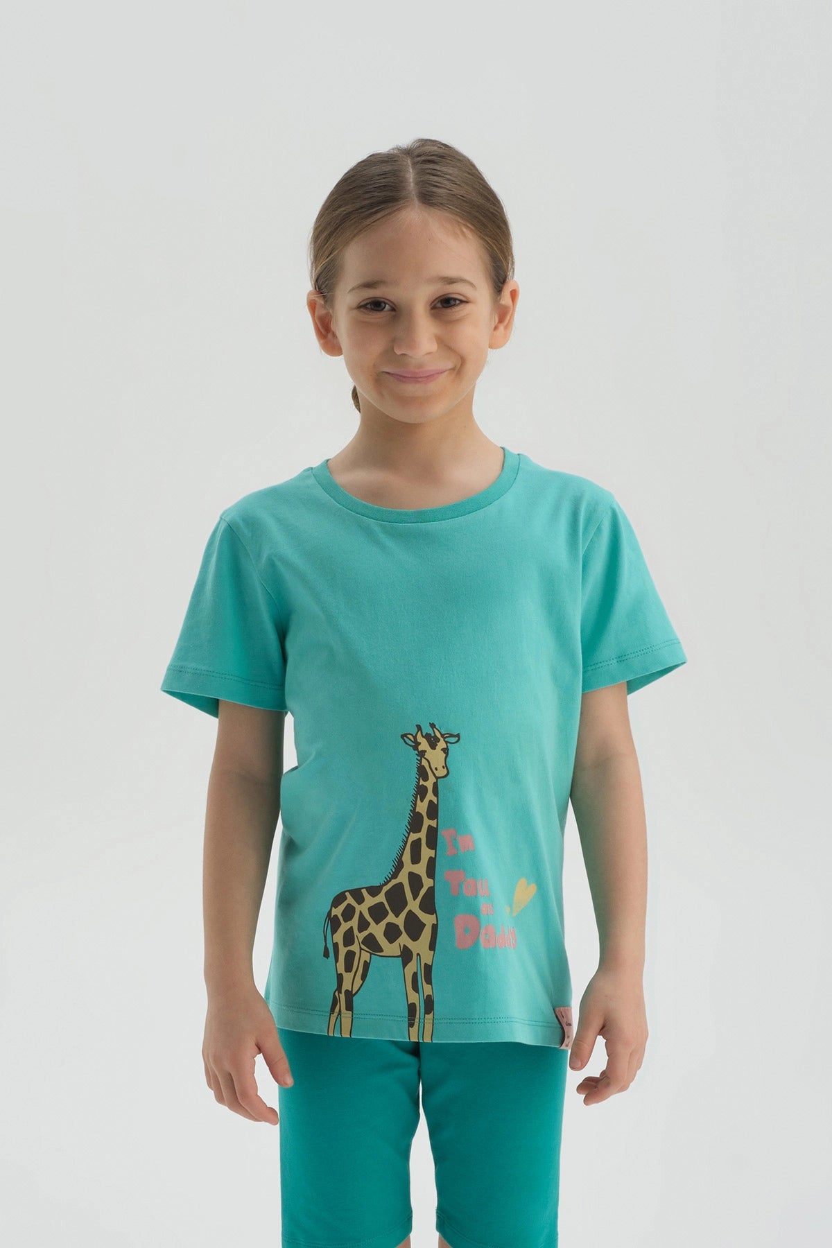 Yeşil Pamuklu T-Shirt