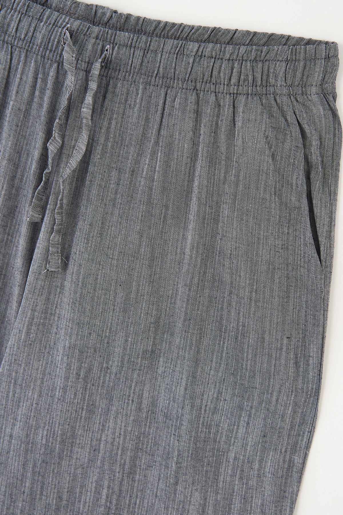 Gri Pamuklu Pijama Altı