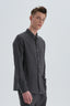 Antrasit Keten Gömlek