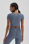 Mavi Dagi Active Crop T-Shirt