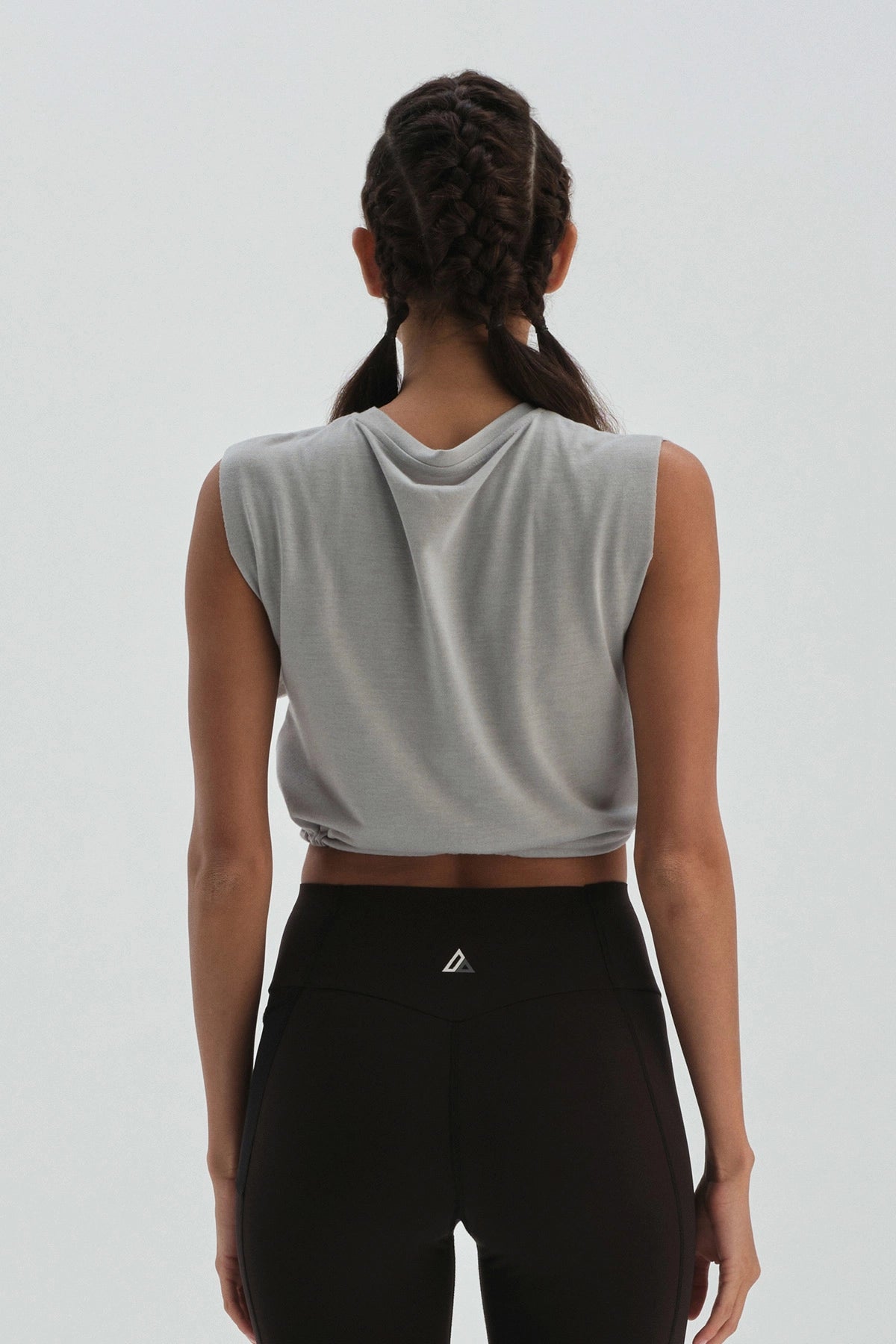 Gri Dagi Active Crop Atlet