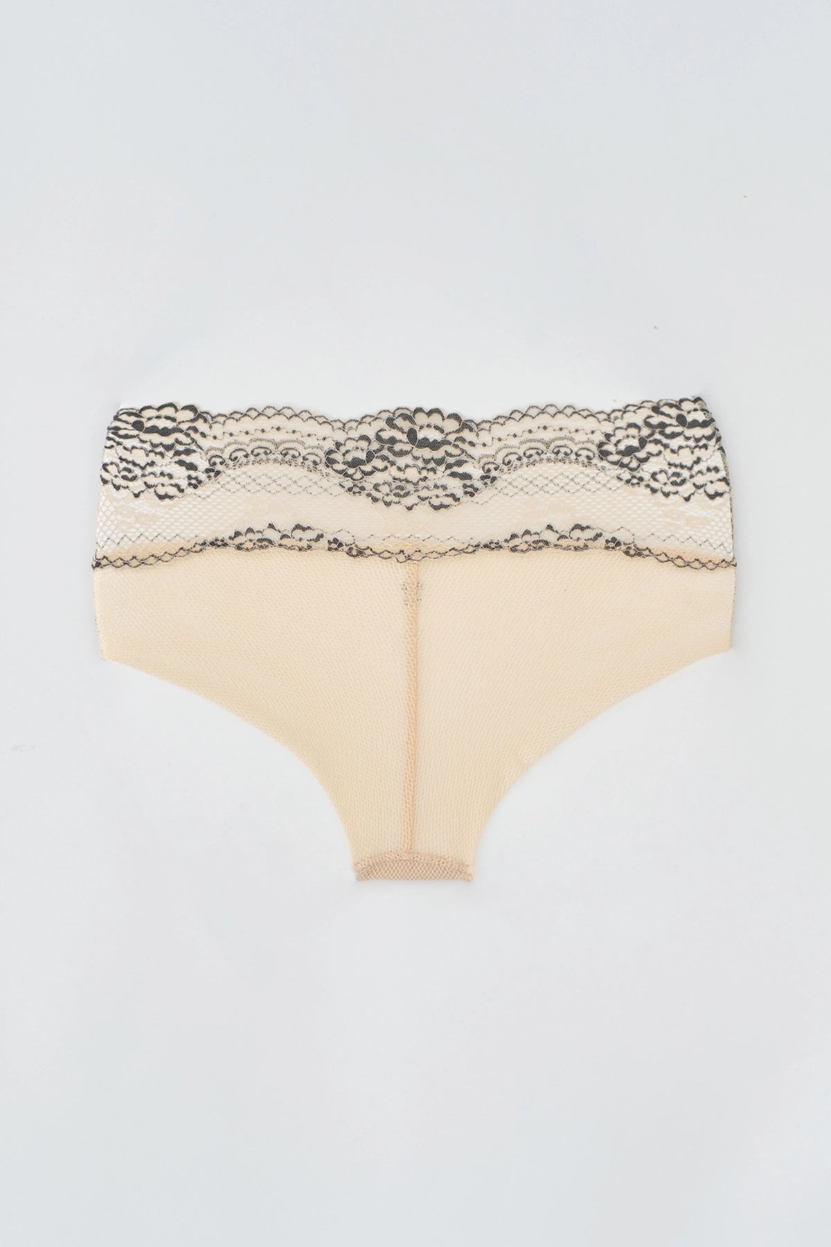 Somon Yüksek Bel Dantelli Slip Külot