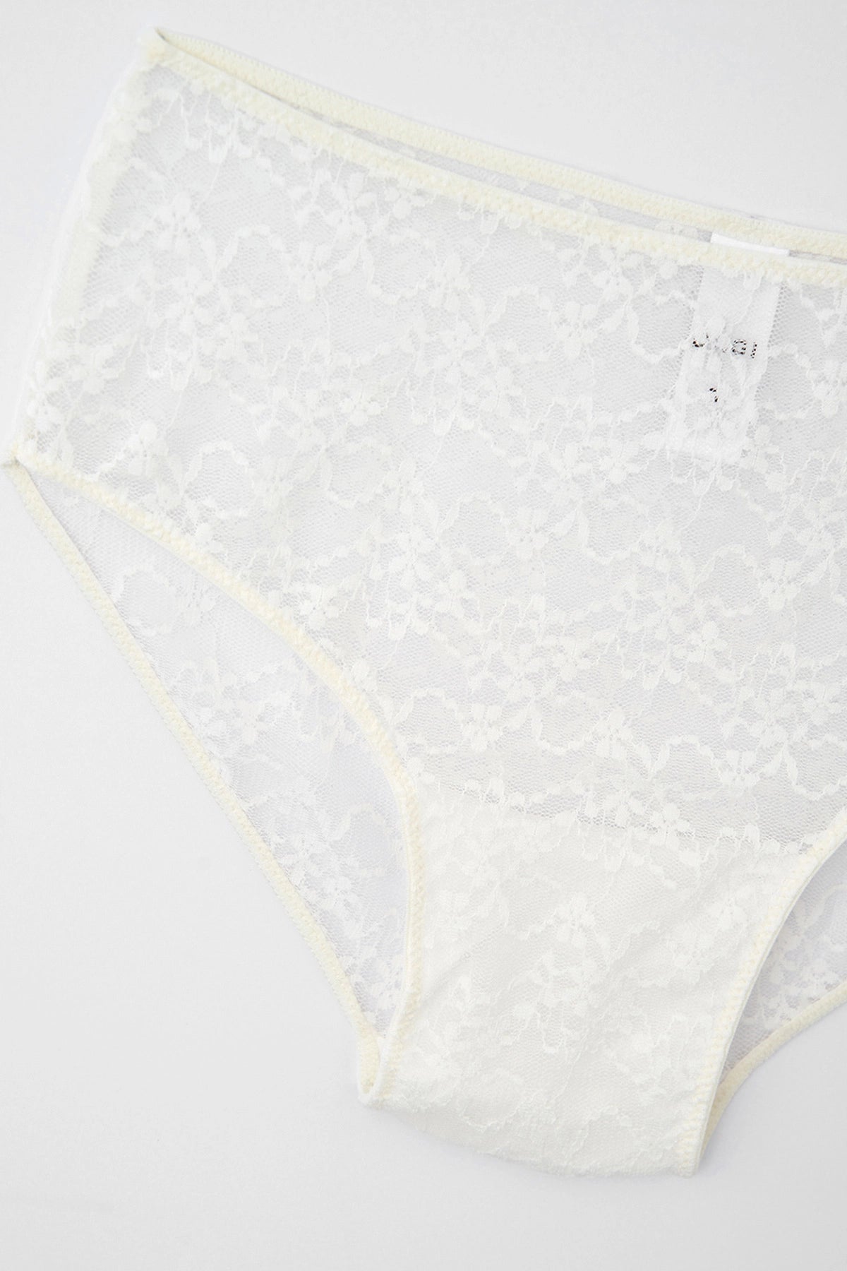 Ekru Yüksek Bel Slip