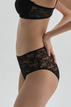 Siyah Yüksek Bel Slip