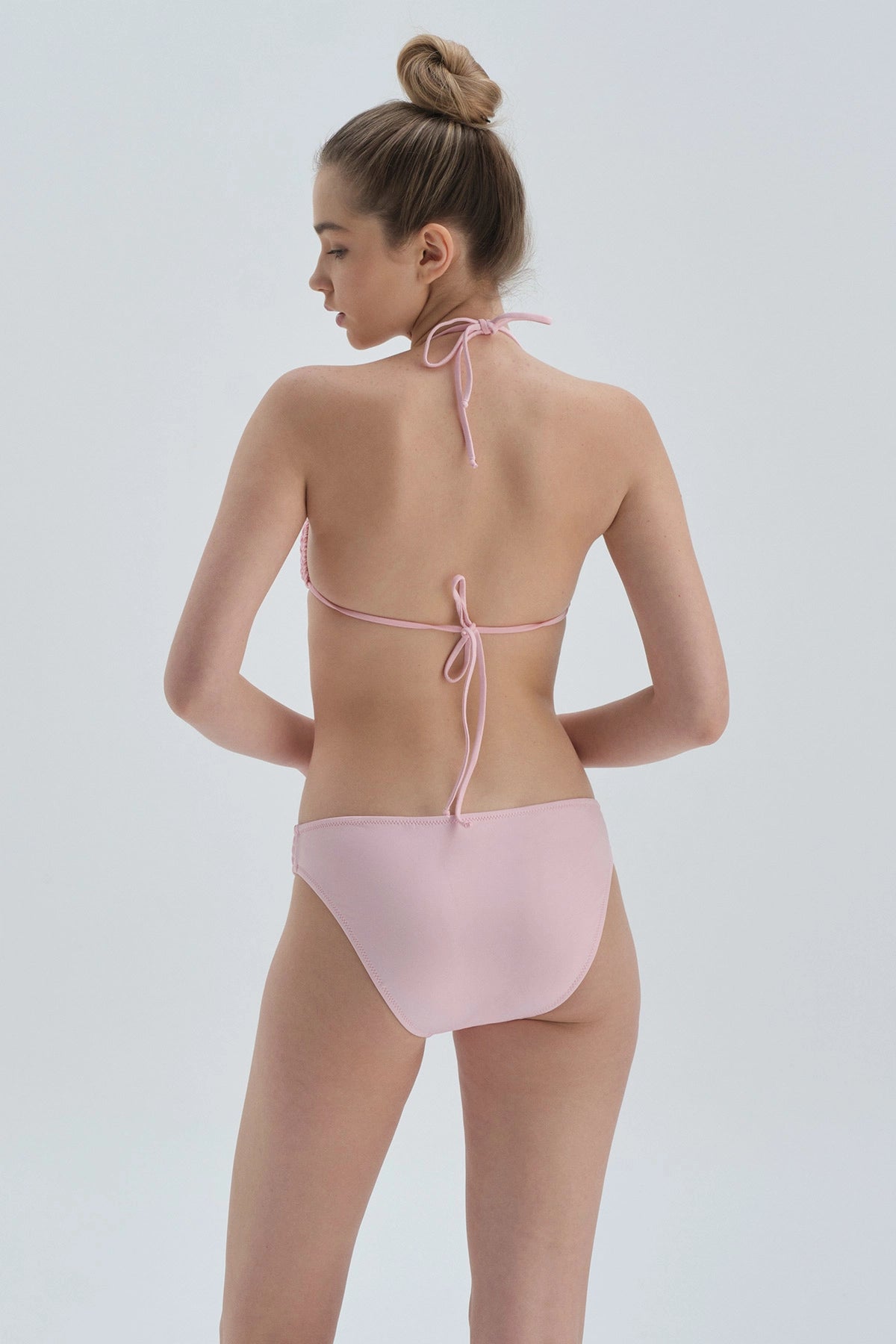Pembe Normal Bel Bikini Alt