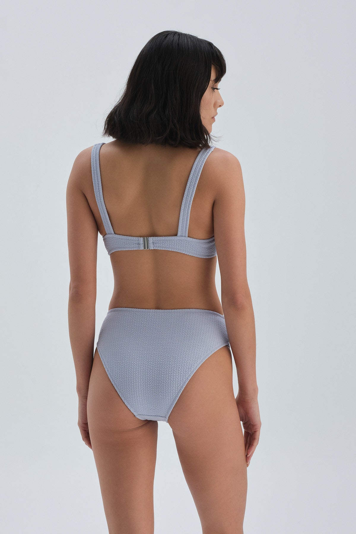 Leylak Yüksek Bel Leylak Bikini Alt