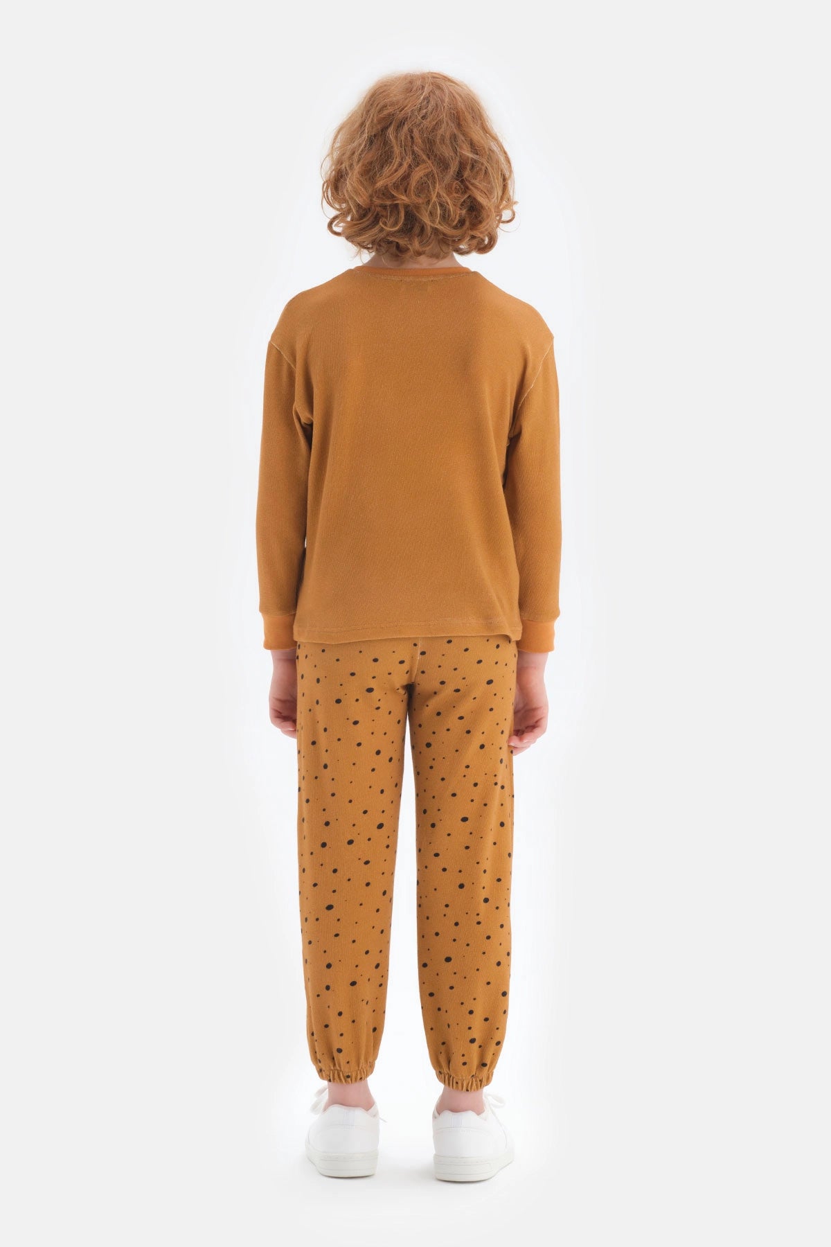 Kiremit Erkek Çocuk Baskılı Eşofman Altı