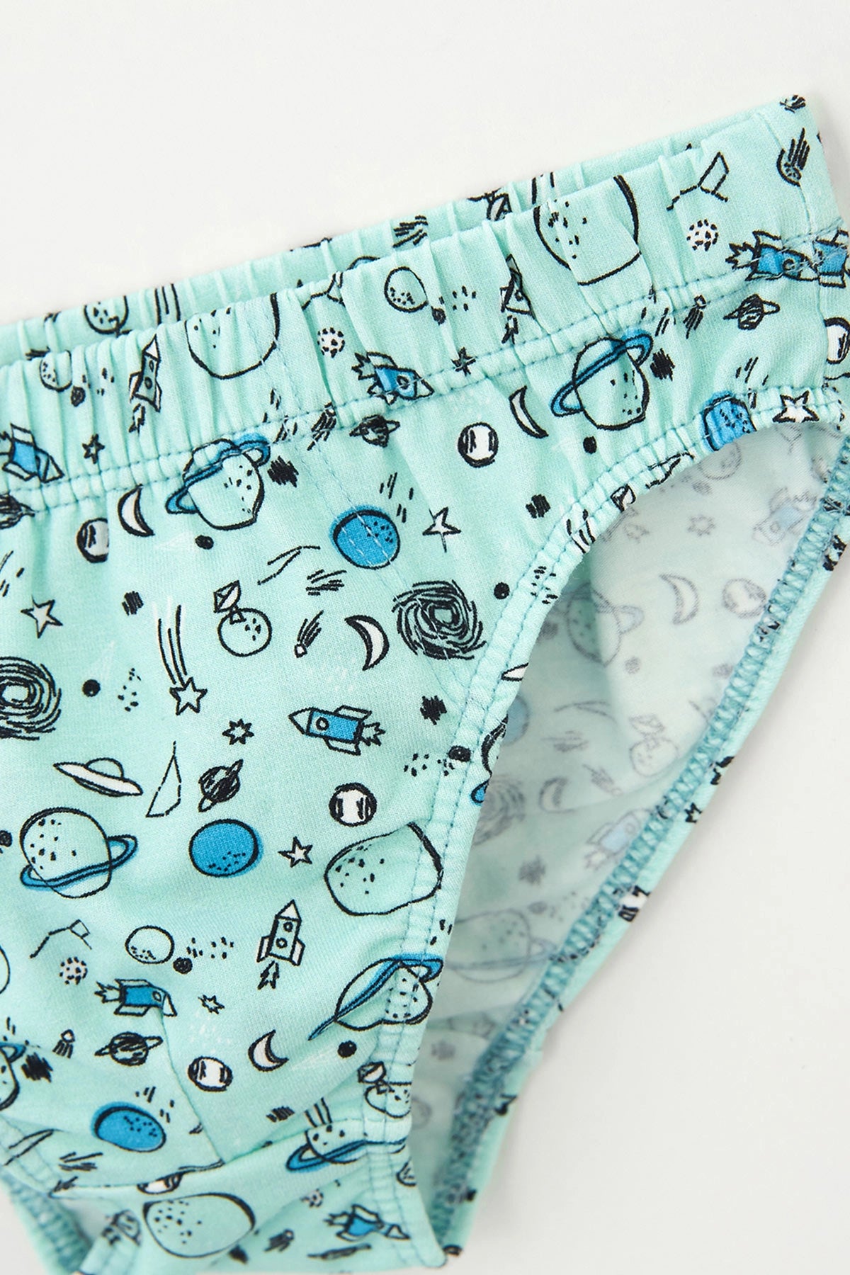 Siyah Beyaz 3'lü Slip