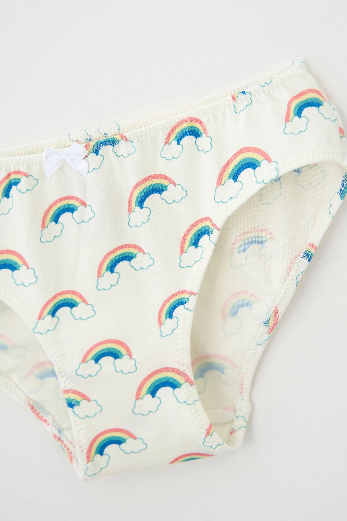 Fuşya - Beyaz 3 Lü Slip