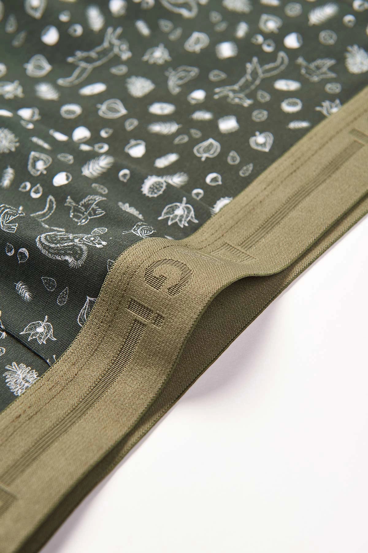 Haki Desenli Pamuklu Boxer