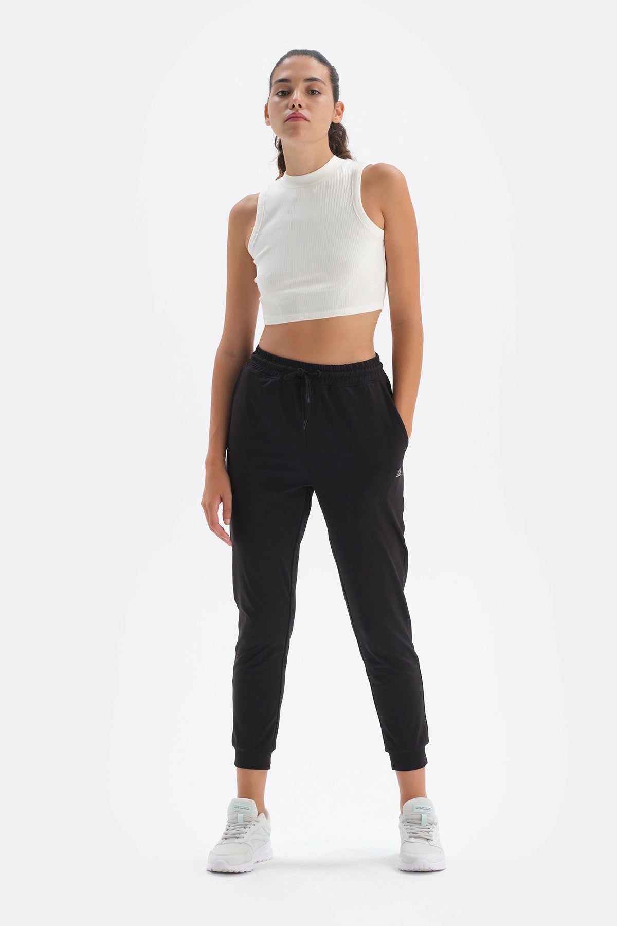 Ekru Dagi Active Bisiklet Yaka Kolsuz Atlet