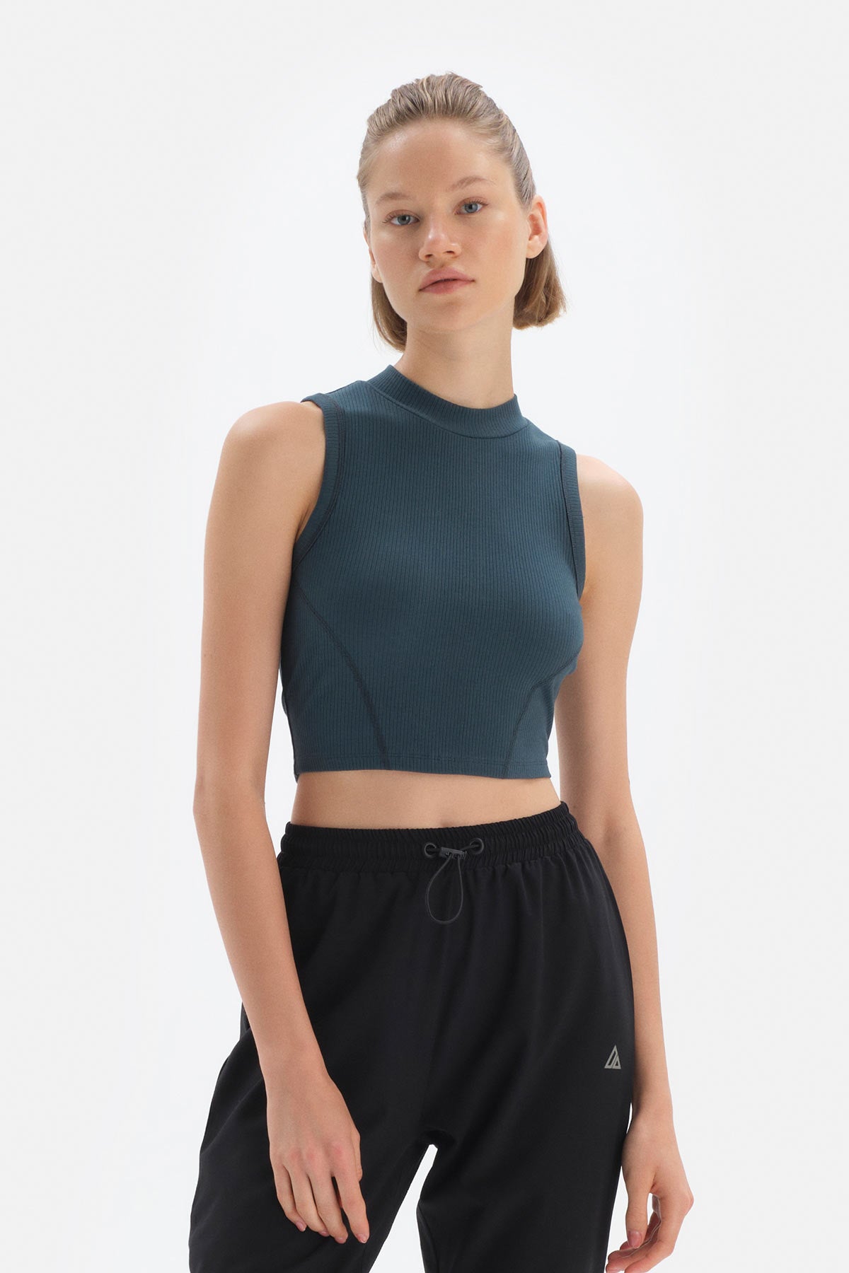 Petrol Dagi Active Bisiklet Yaka Kolsuz Atlet