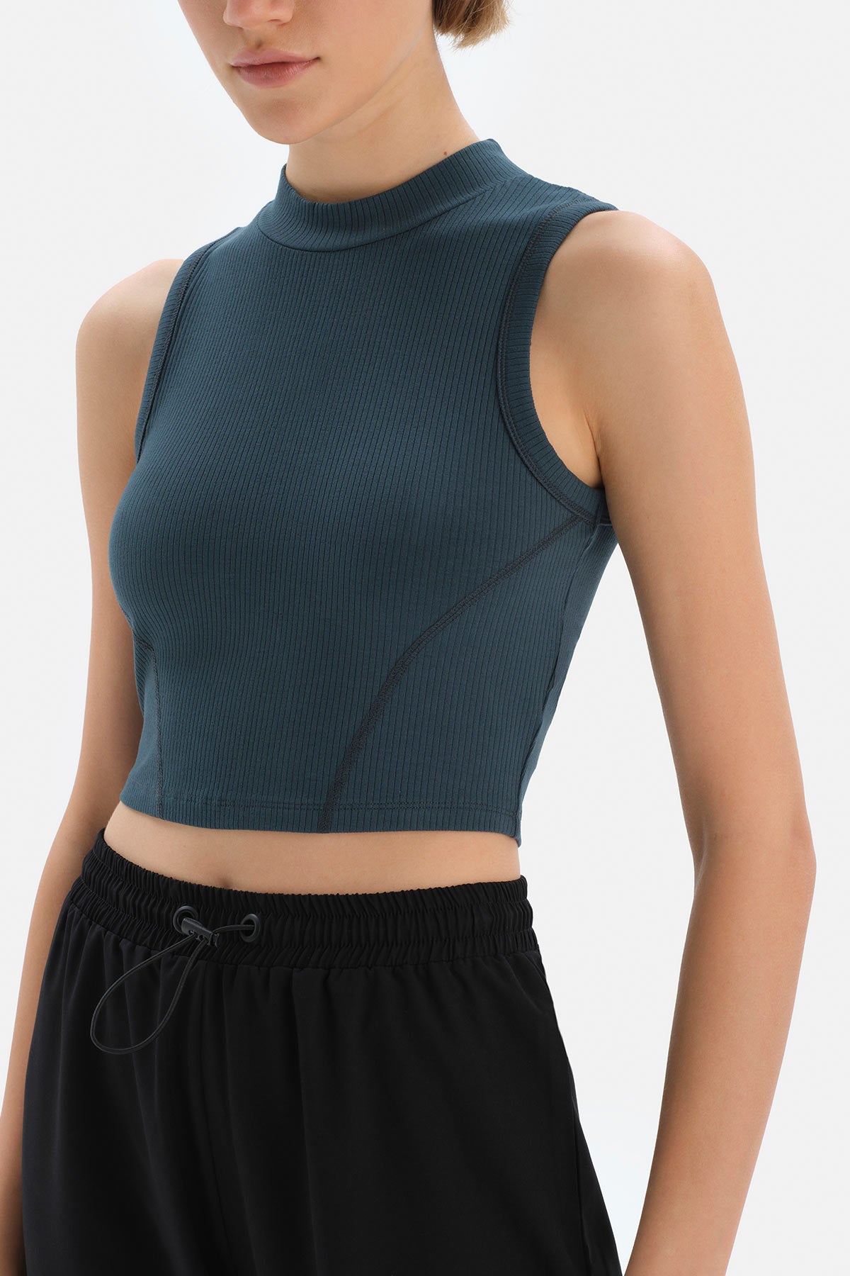 Petrol Dagi Active Bisiklet Yaka Kolsuz Atlet