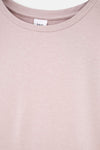 Açık Lila Basic Düşük Kollu Everfresh T-Shirt