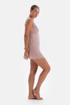 Soft Pembe Soft Dantel Detaylı Gecelik