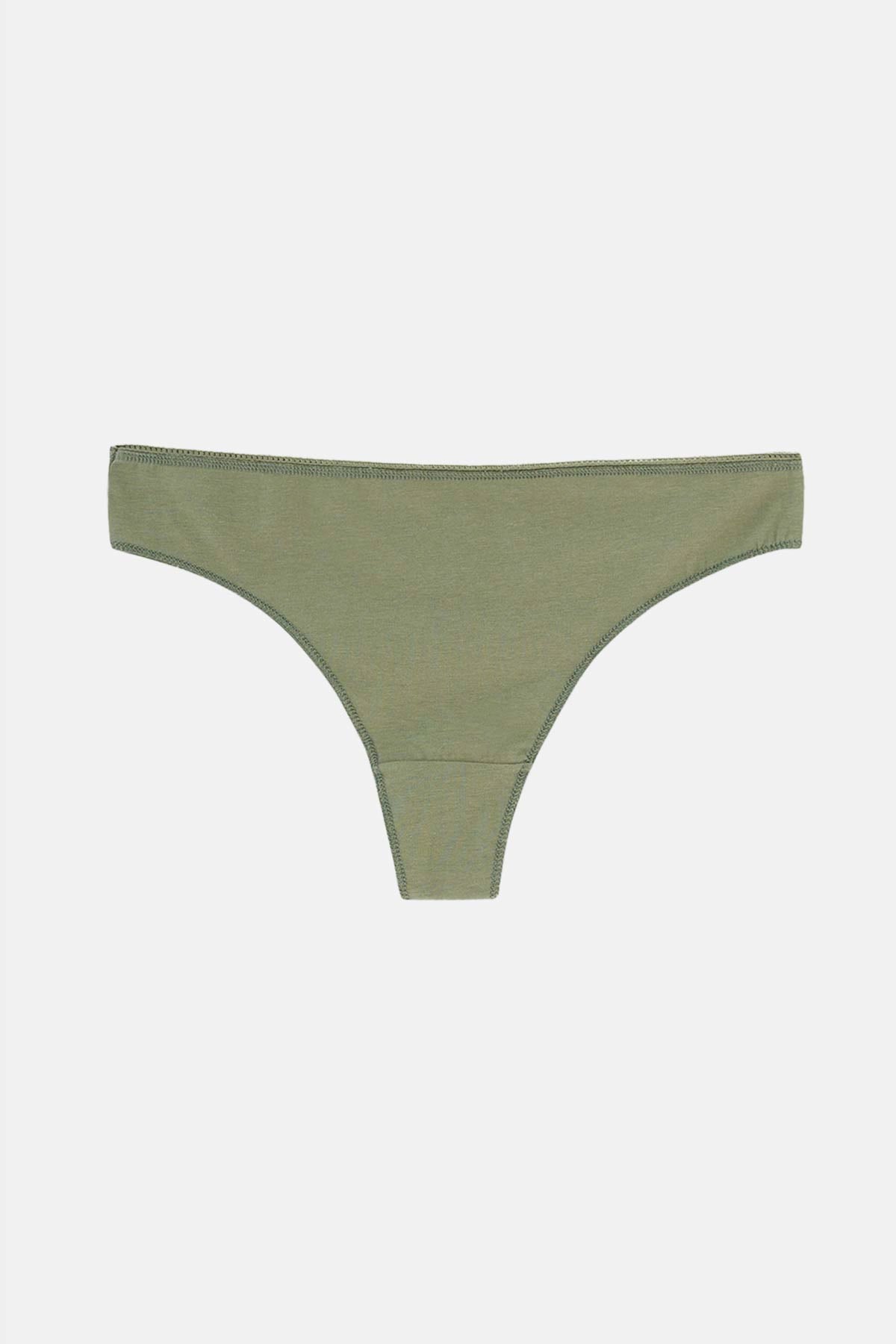 Karışık Karışık Kadın 2'Li Pamuklu Thong