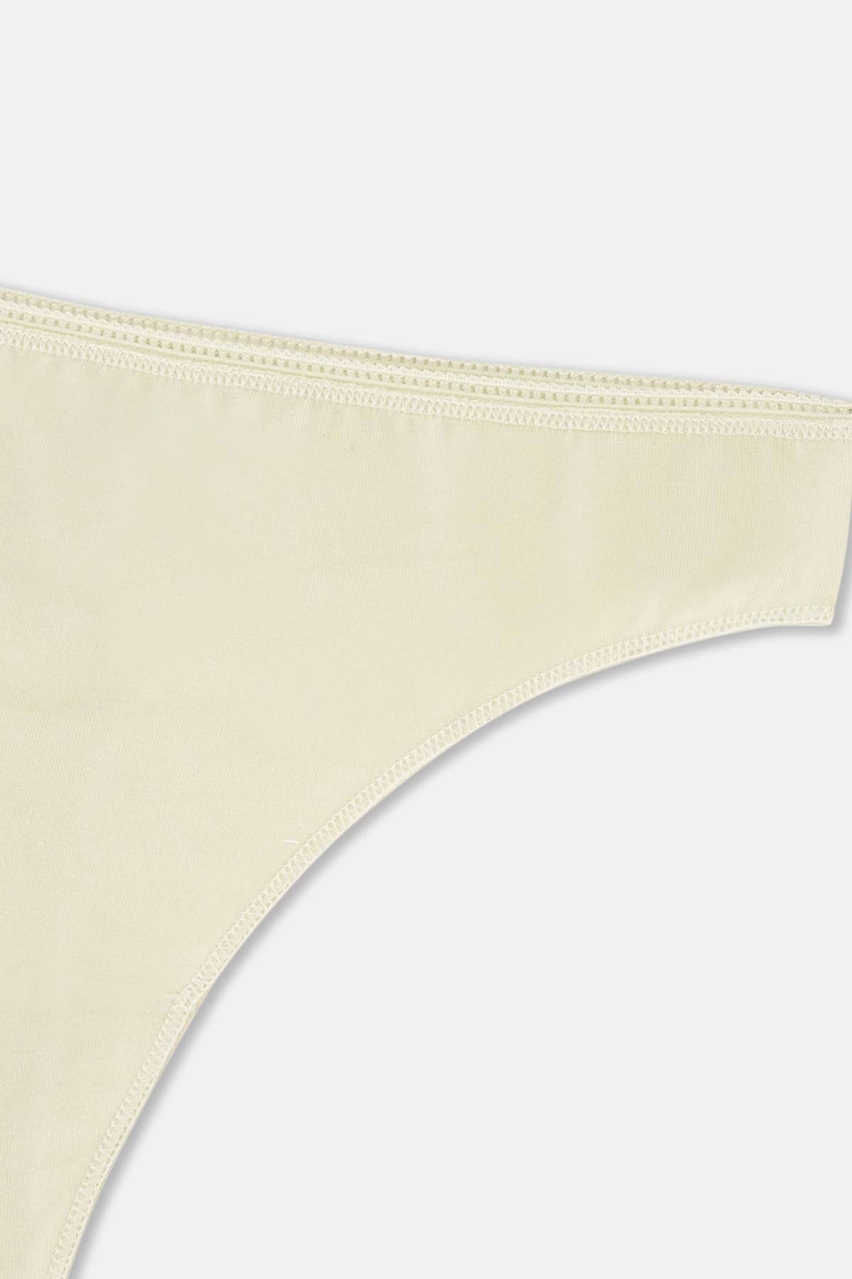 Karışık Karışık Kadın 2'Li Pamuklu Thong