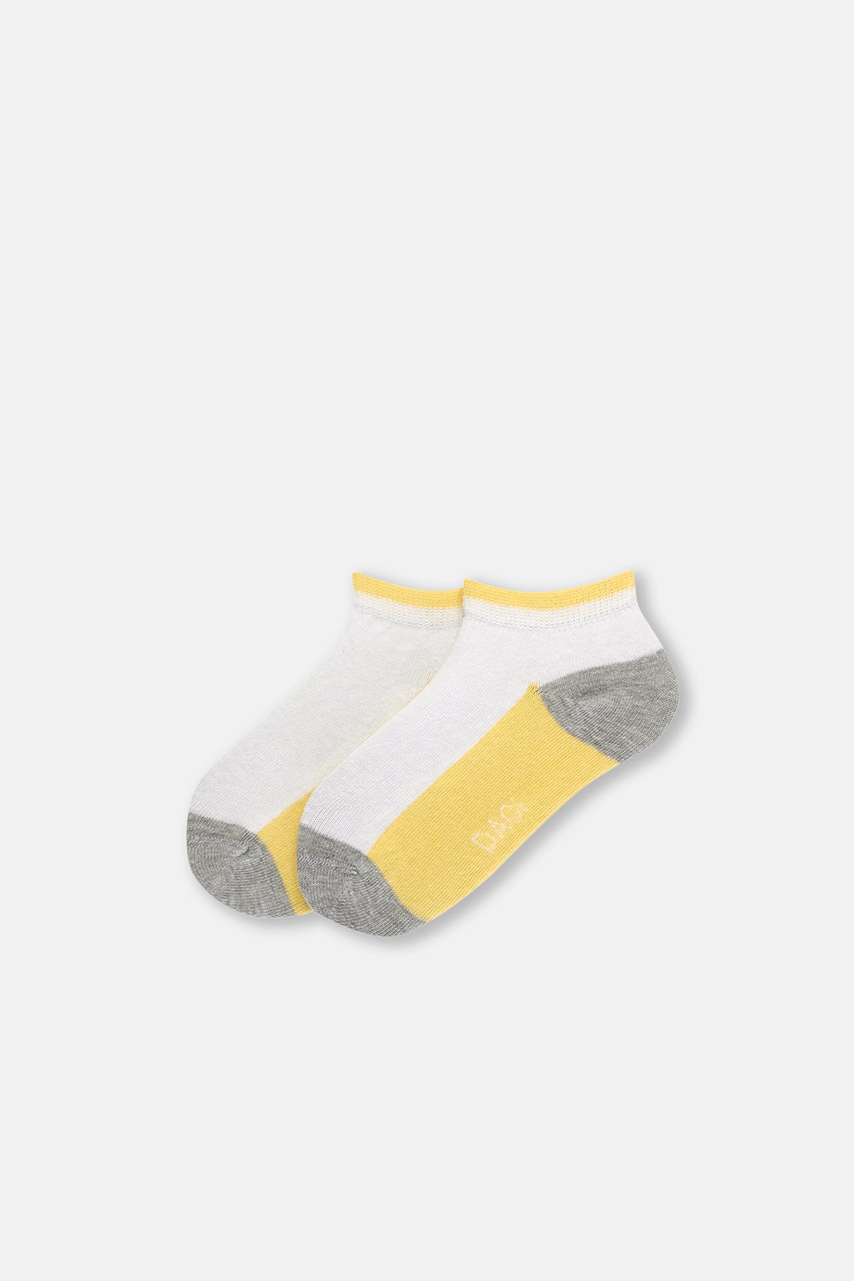 Yeşil Erkek Çocuk Blok Renkli Çorap 2'Li