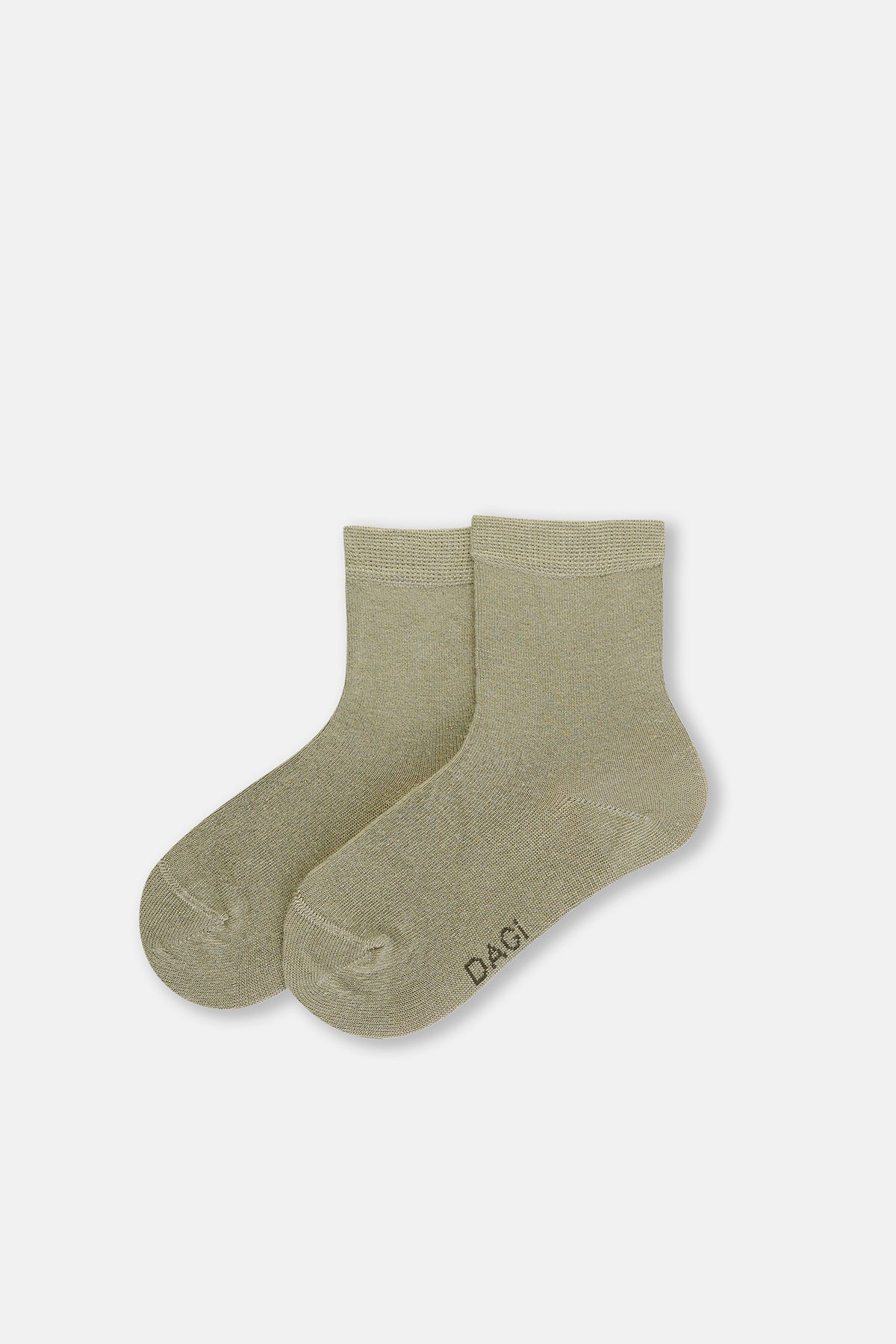 Haki Erkek Çocuk Modal Çorap 2'Li