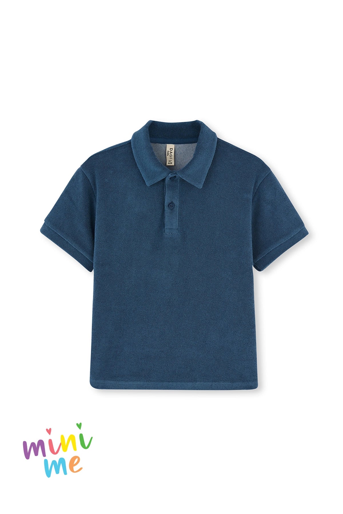 Indigo Erkek Çocuk Havlu Polo Yaka Tişört