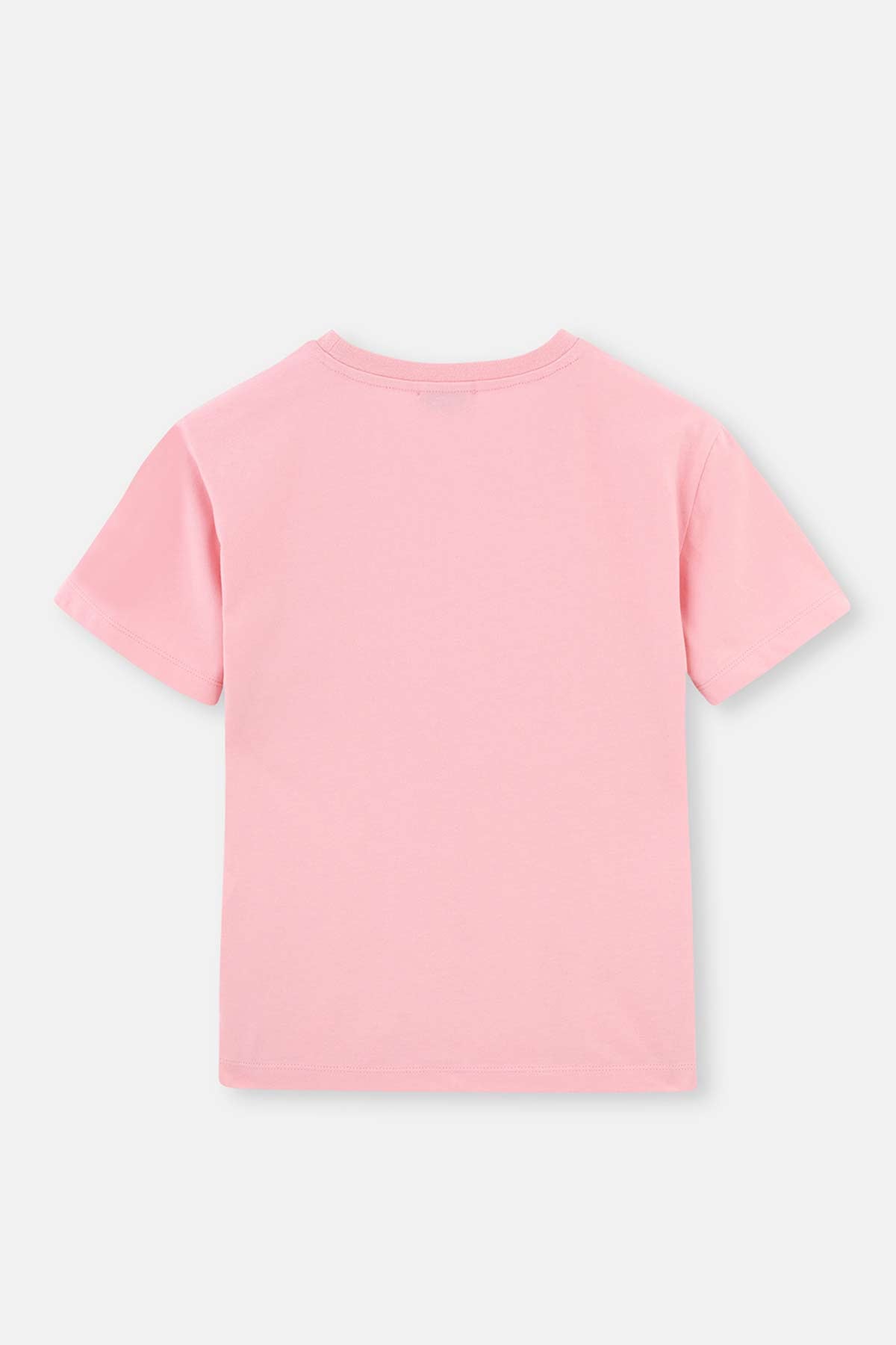 Pembe Kız Çocuk Wonder Woman Baskılı Kısa Kol Şortlu Pijama Takımı