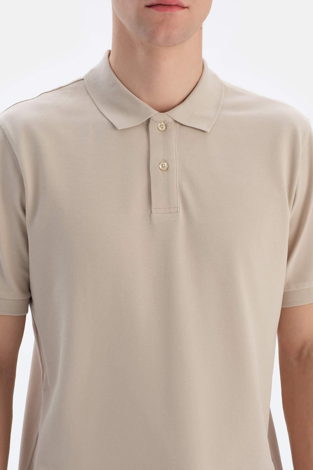 Taş Polo Yaka Pike Tişört