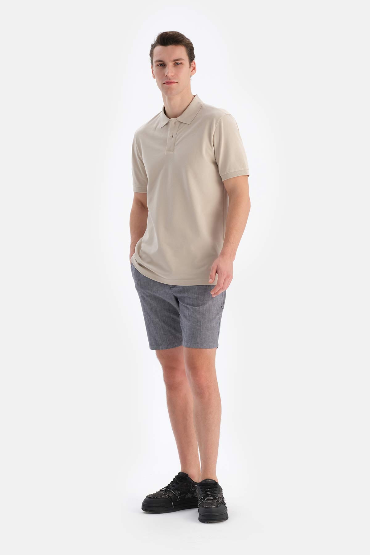 Taş Polo Yaka Pike Tişört