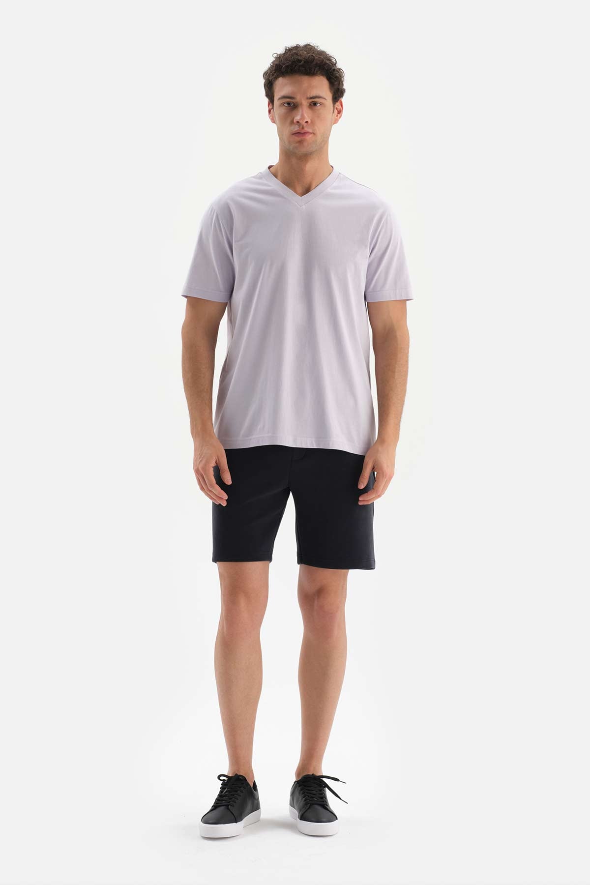 Lila V Yaka Basic Supima T-Shirt