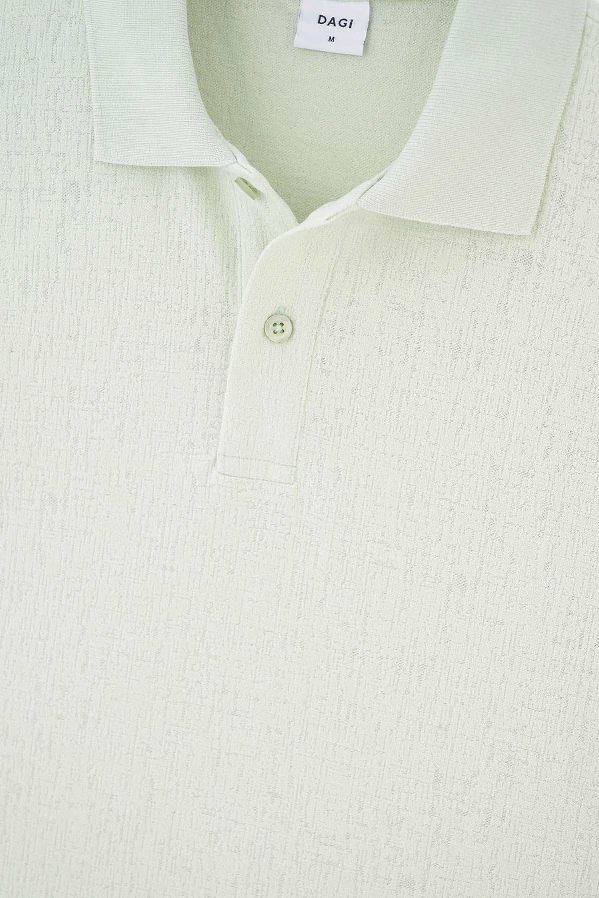 Açık Mint Jakar Polo Yaka Tişört