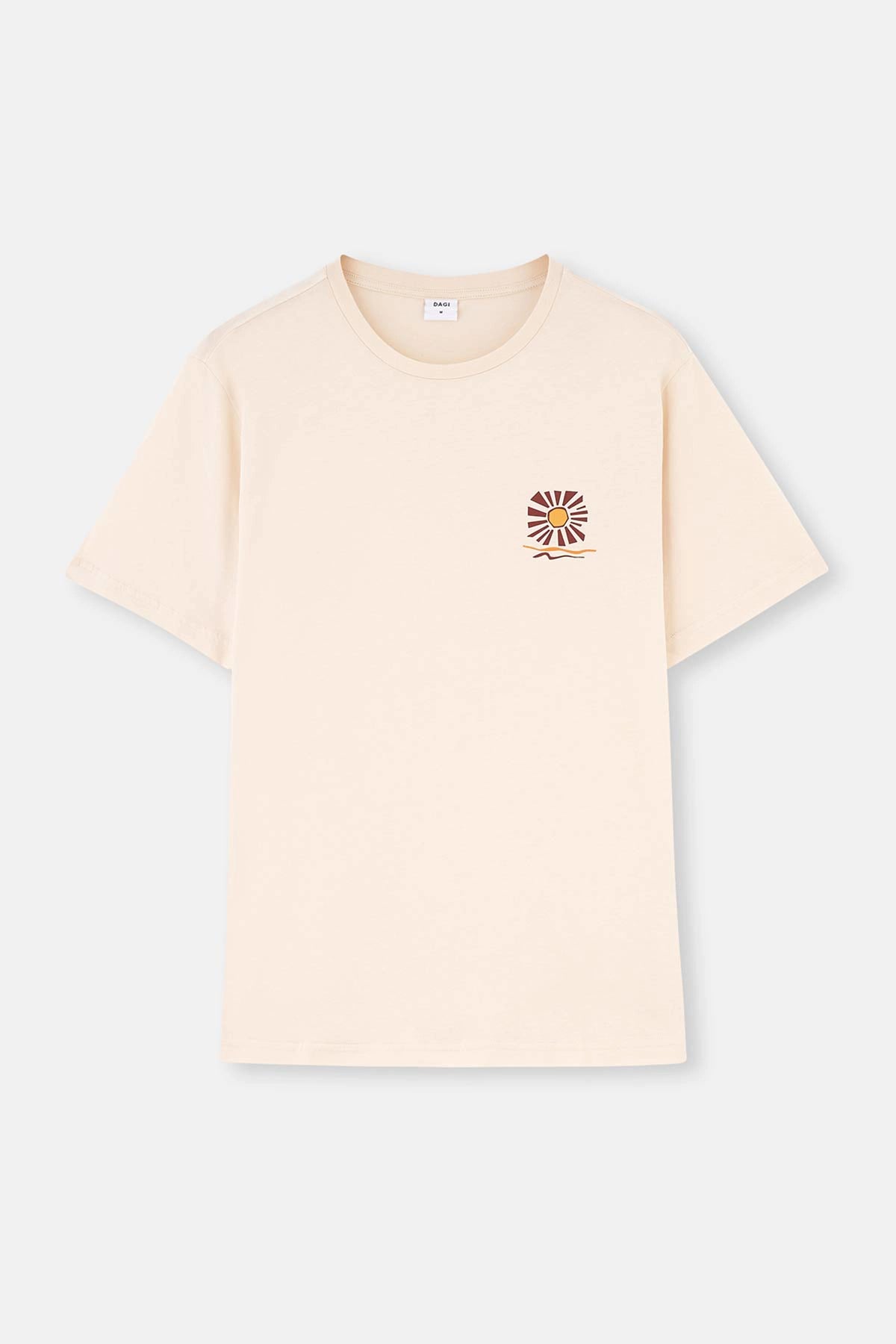 Ekru Baskı Detaylı Kısa Kollu Jogger Pijama Takımı