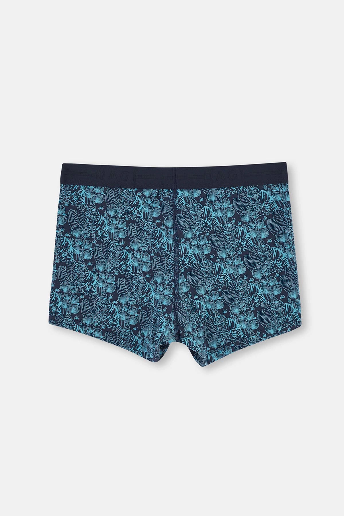 Petrol Mavisi si Desenli Boxer