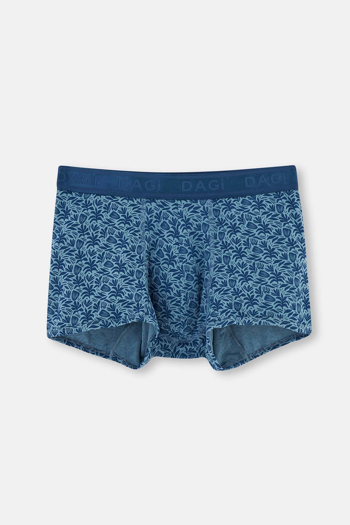 Lacivert D-Men Modal Desenli 2'li Boxer