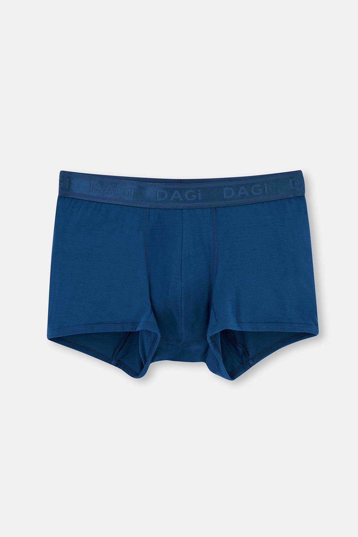 Lacivert D-Men Modal Desenli 2'li Boxer