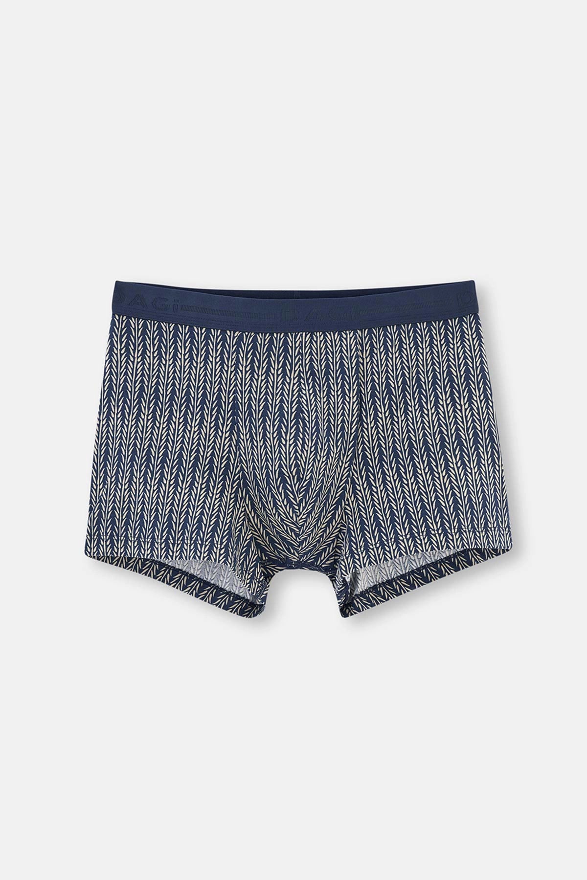 Lacivert D-Man 3'Lü Pamuk Boxer