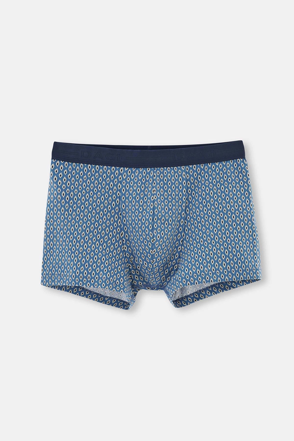 Lacivert D-Man 3'Lü Pamuk Boxer